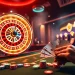 Experience the thrill of online betting with https://qq88.cash/ as digital roulette, poker chips, and slots create an exciting casino atmosphere.